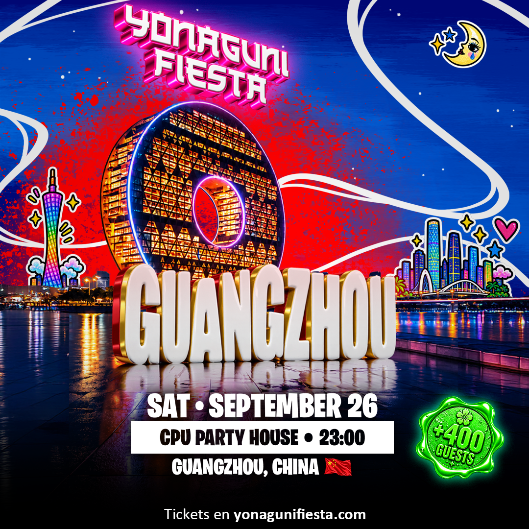 Guangzhou, China - Saturday, September 26th - CPU PARTY HOUSE(岗顶店)