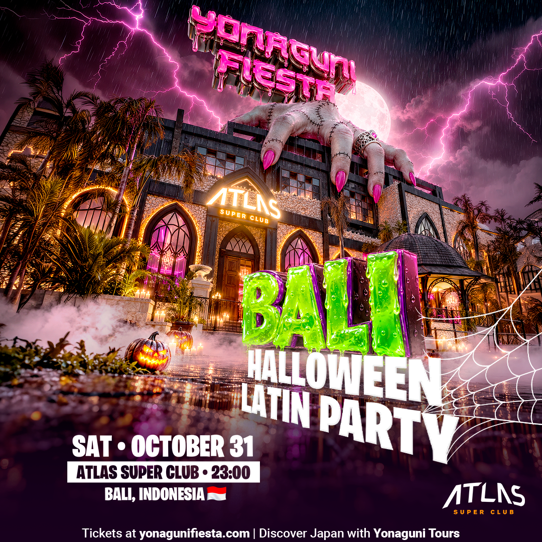 Bali - Saturday, October 31th - ATLAS SUPER CLUB