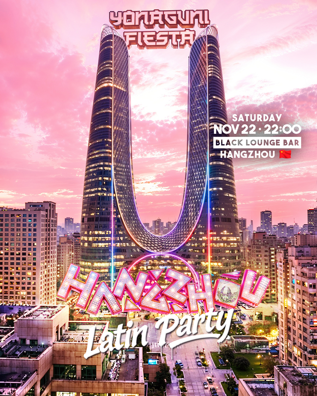 HANGZHOU China - Saturday, November 22nd - BLACK LOUNGE BAR