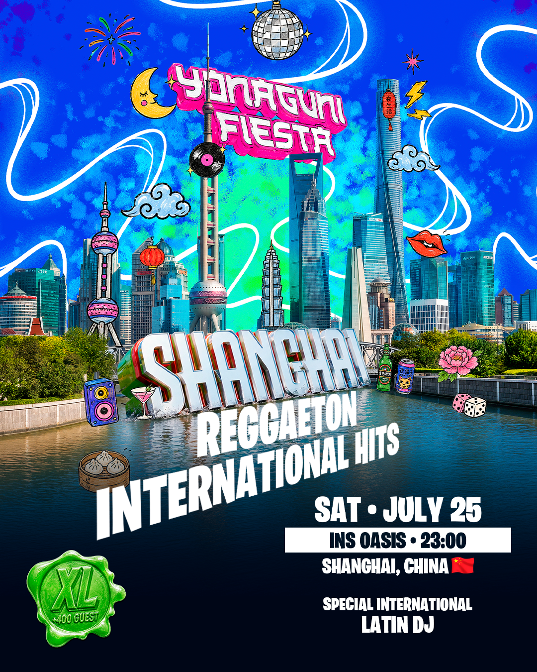 SHANGHAI - Saturday, July 25th - Ins Oasis