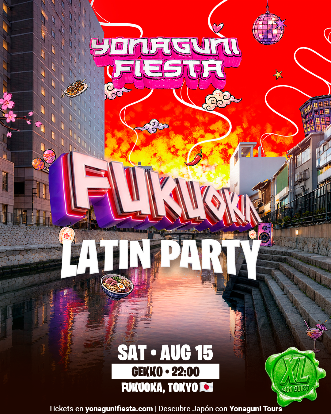 Fukuoka - Saturday, August 15th - Gekko