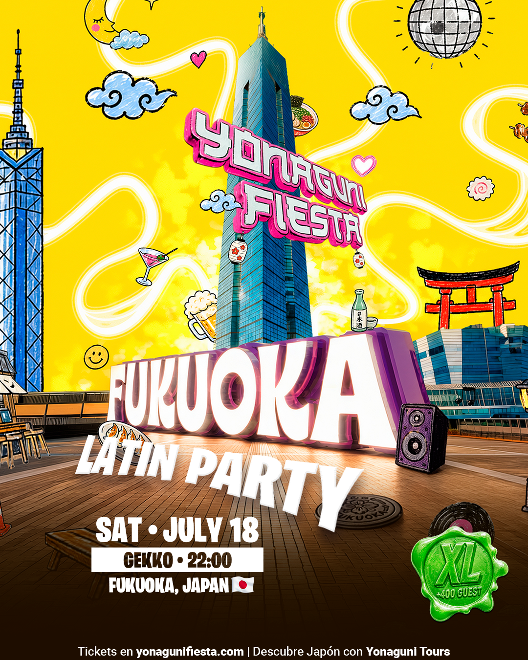 Fukuoka - Saturday, July 18th - Gekko
