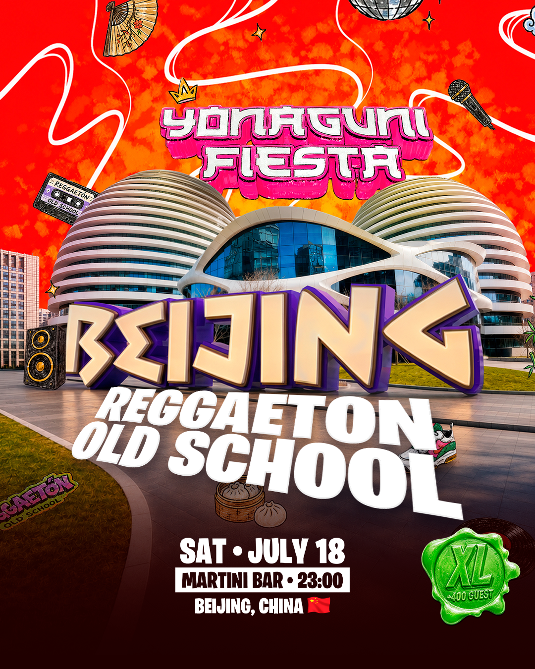 Beijing, China - Saturday, July 18th - MARTINI BAR