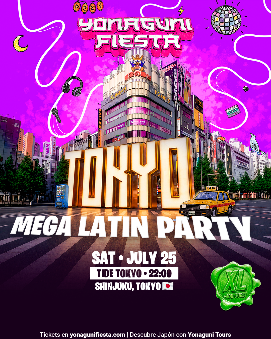 Tokyo - Saturday, July 25th - Tide Tokyo