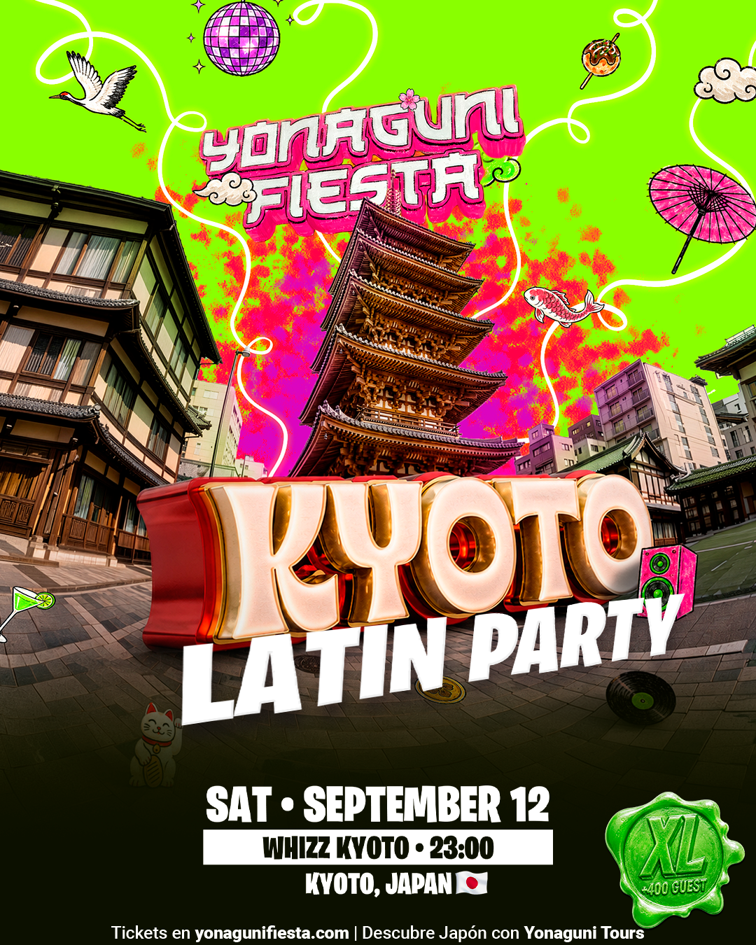 Kyoto - Saturday, September 12th - WHIZZ KYOTO