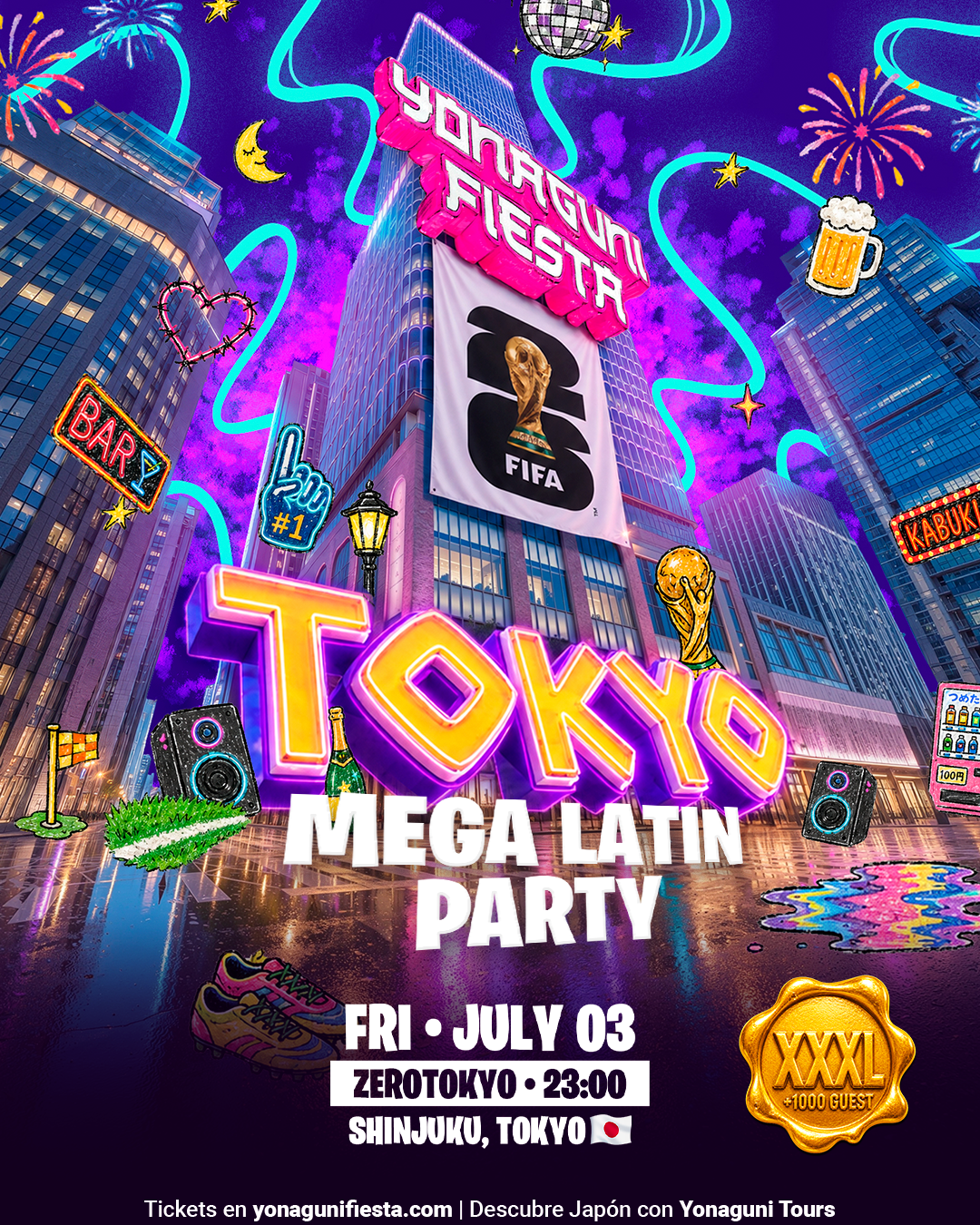 Tokyo - Friday, July 3rd  - ZEROTOKYO