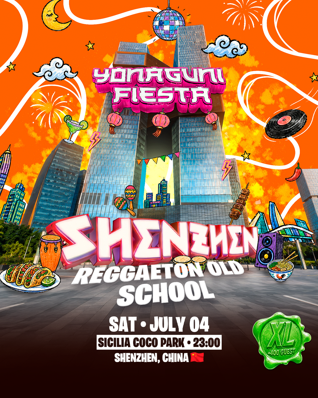 Shenzhen - Saturday, July 4th - SICILIA 西西里酒吧 COCO PARK