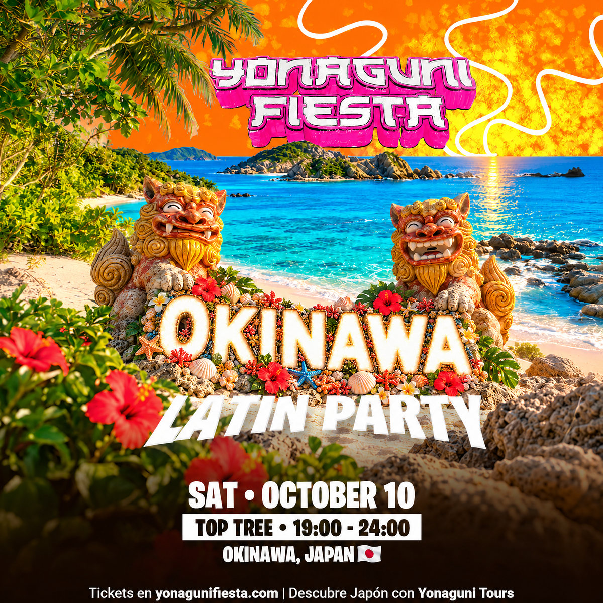 Yonaguni Fiesta Okinawa - Sat October 10 - Top Tree 19:00 - 24:00