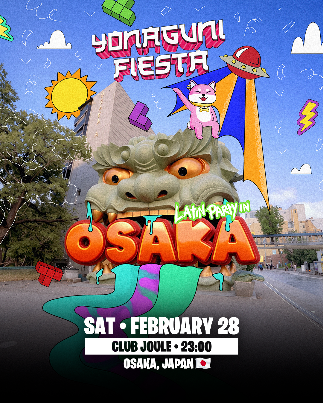 Osaka - Saturday, February 28th - Club Joule - Yonaguni Fiesta